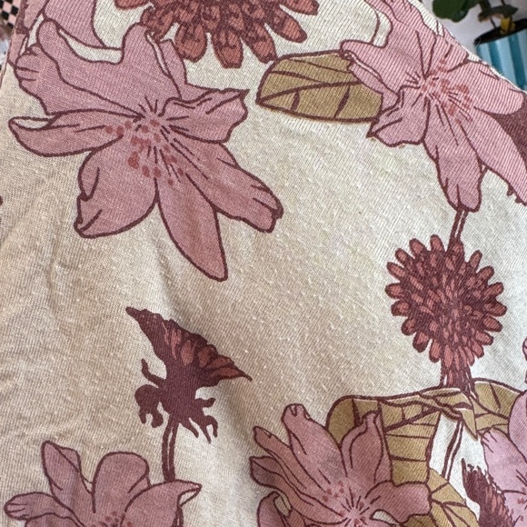 Kate Quinn Pink Floral Kids One Piece - Picture 5 of 6